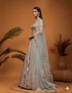 Ethereal Pastel Embroidered Lehenga