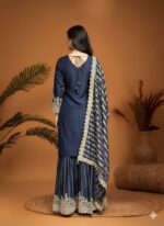 Starry Night Sharara Elegance Attire
