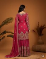 Timeless Zari Work Sharara Suit