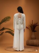 Ivory Mirror Embellished Kurta Set