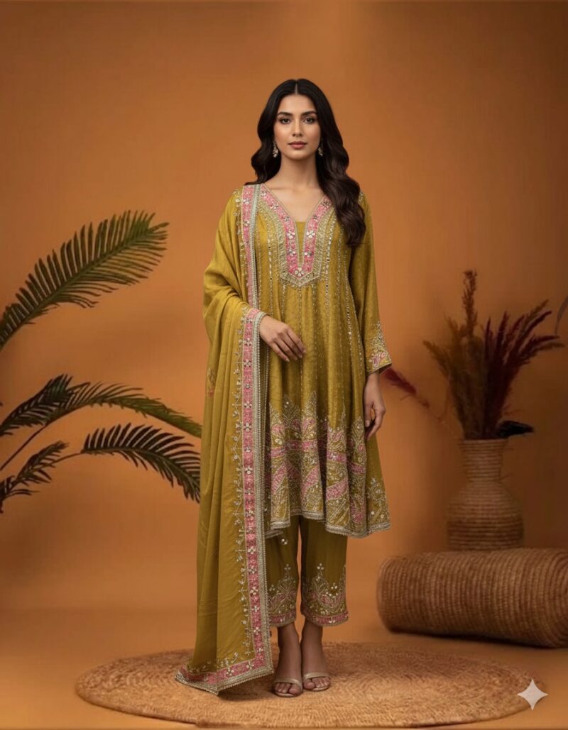 Yellow Mustard Blossom Attire