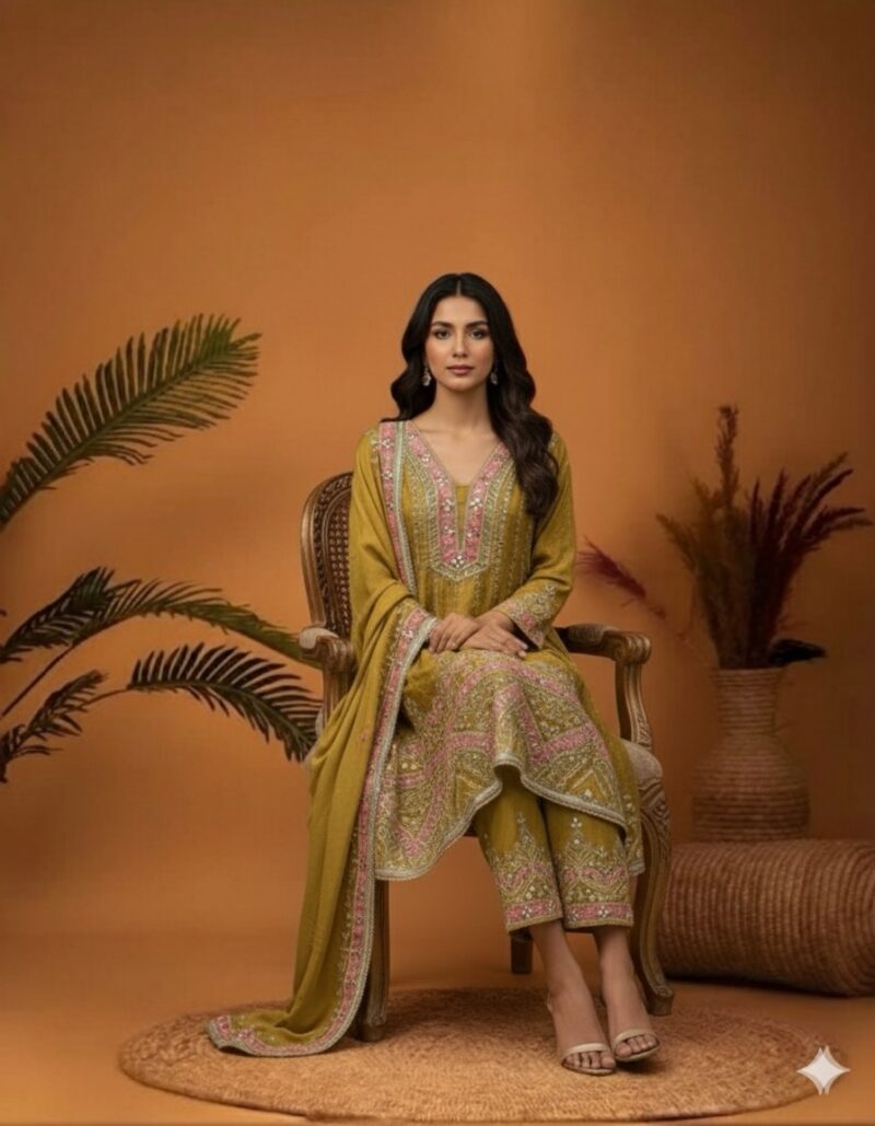 Yellow Mustard Blossom Attire