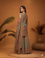 Multi color Heritage Sharara Set