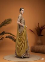 Mustard Elegance Festive Wear Skirt Set