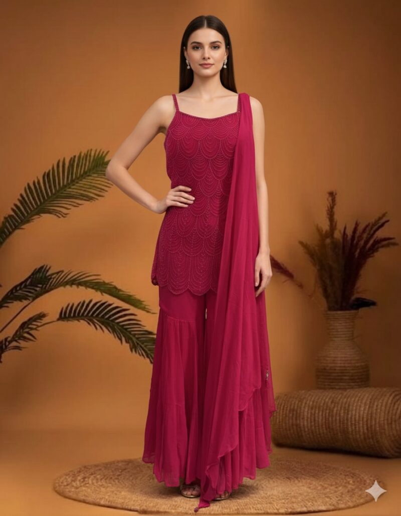 Minimal Scallop Sharara Set