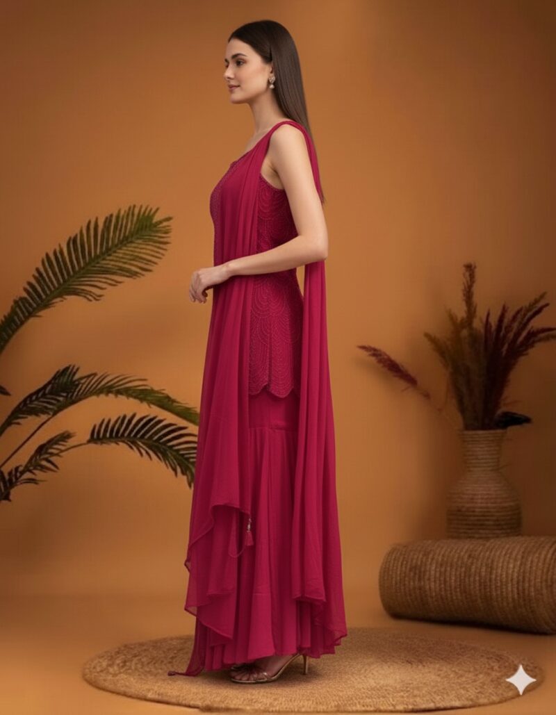 Minimal Scallop Sharara Set