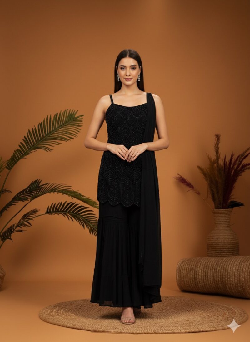 Minimal Scallop Sharara Set