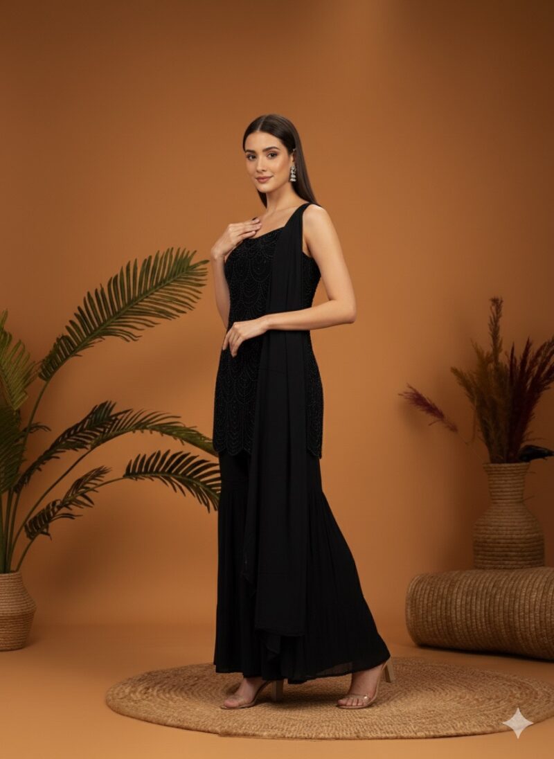 Minimal Scallop Sharara Set