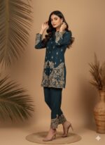 Deep Teal Green Co-ord Set