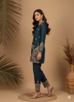 Deep Teal Green Co-ord Set
