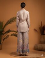 Multi Thread Collared Palazzo Set