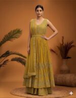 The Layered Anarkali Set