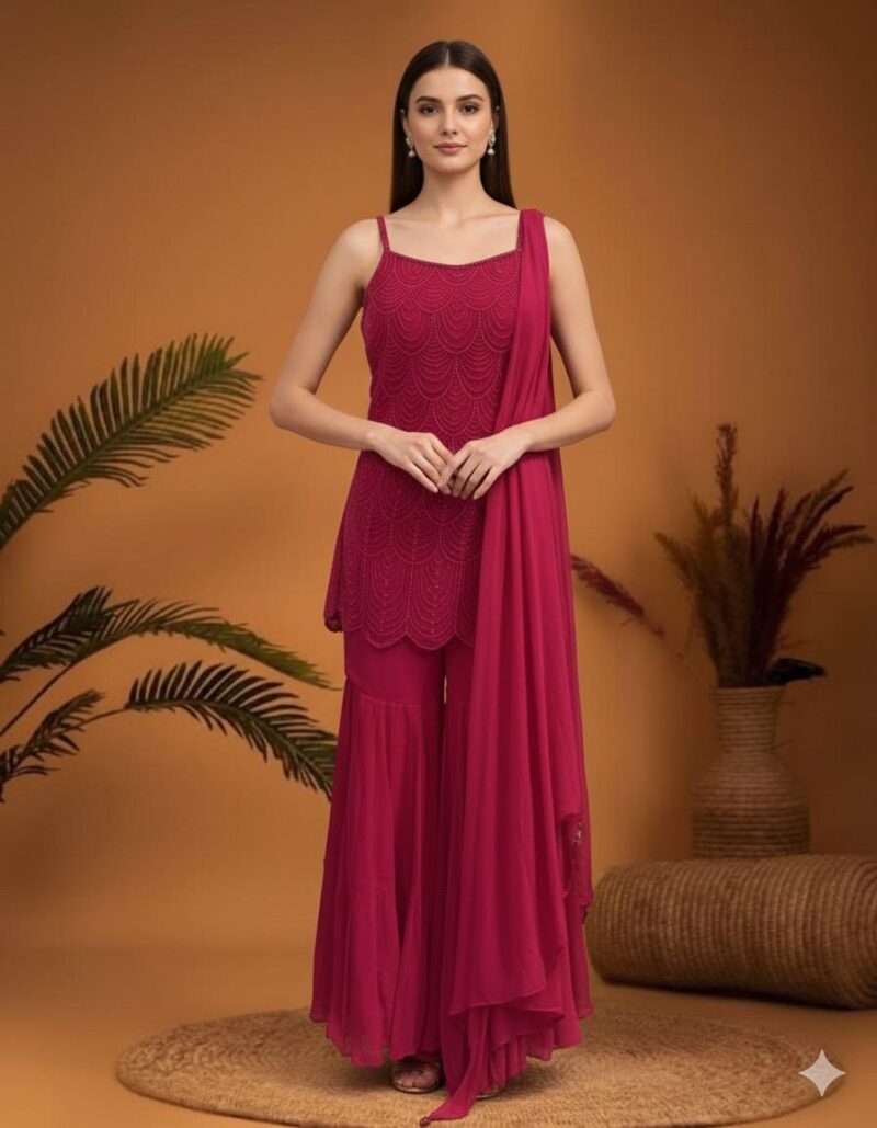 Minimal Scallop Sharara Set