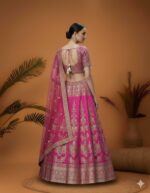 Gulabi Banarasi Charm Lehenga
