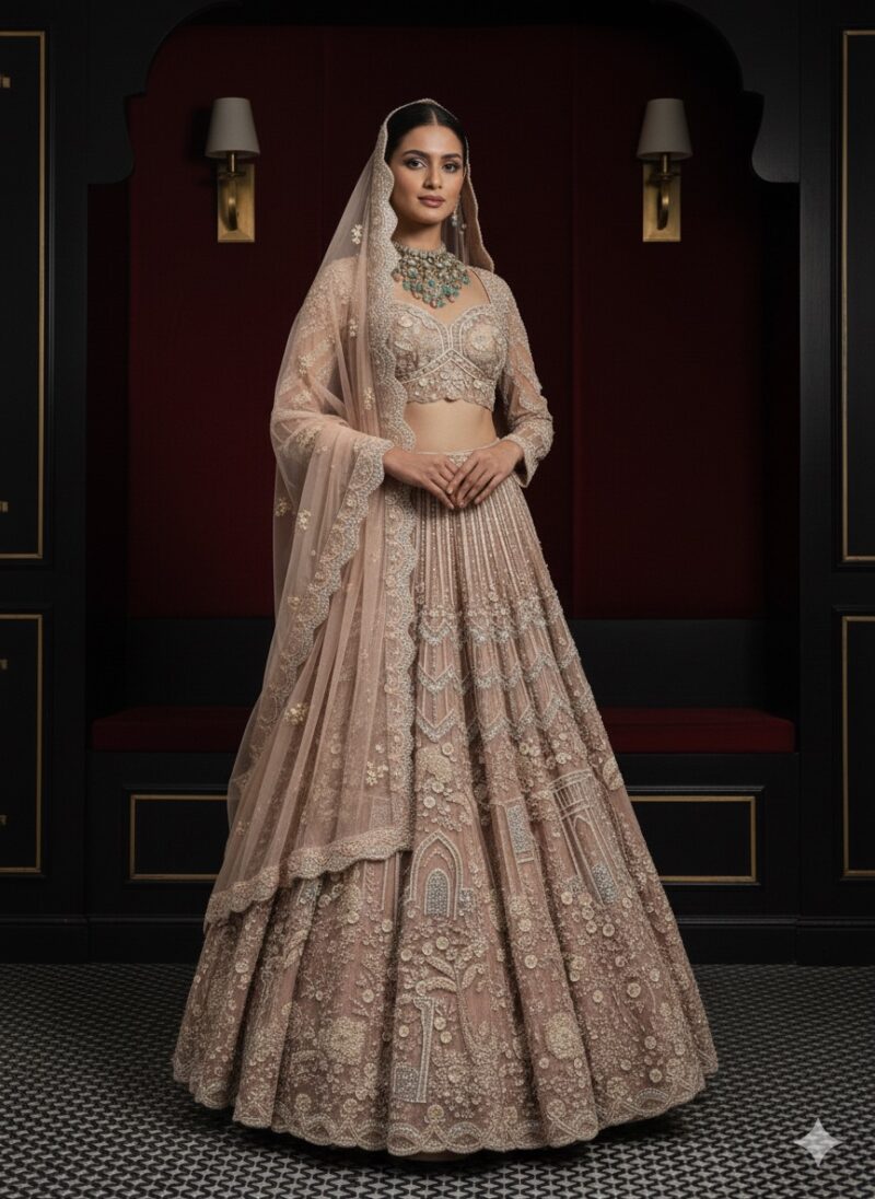 Nude Blush Regal Dream Lehenga
