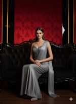 Moonlit Corset Draped Saree