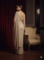 Ivory Golden Luxe Draped Saree