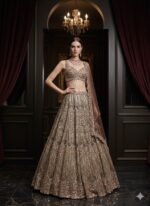 Royal Bronze Radiace Lehenga