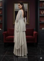 Frosted Pearl Sharara Suit