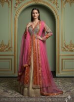 Royal Rust Pink Anarkali
