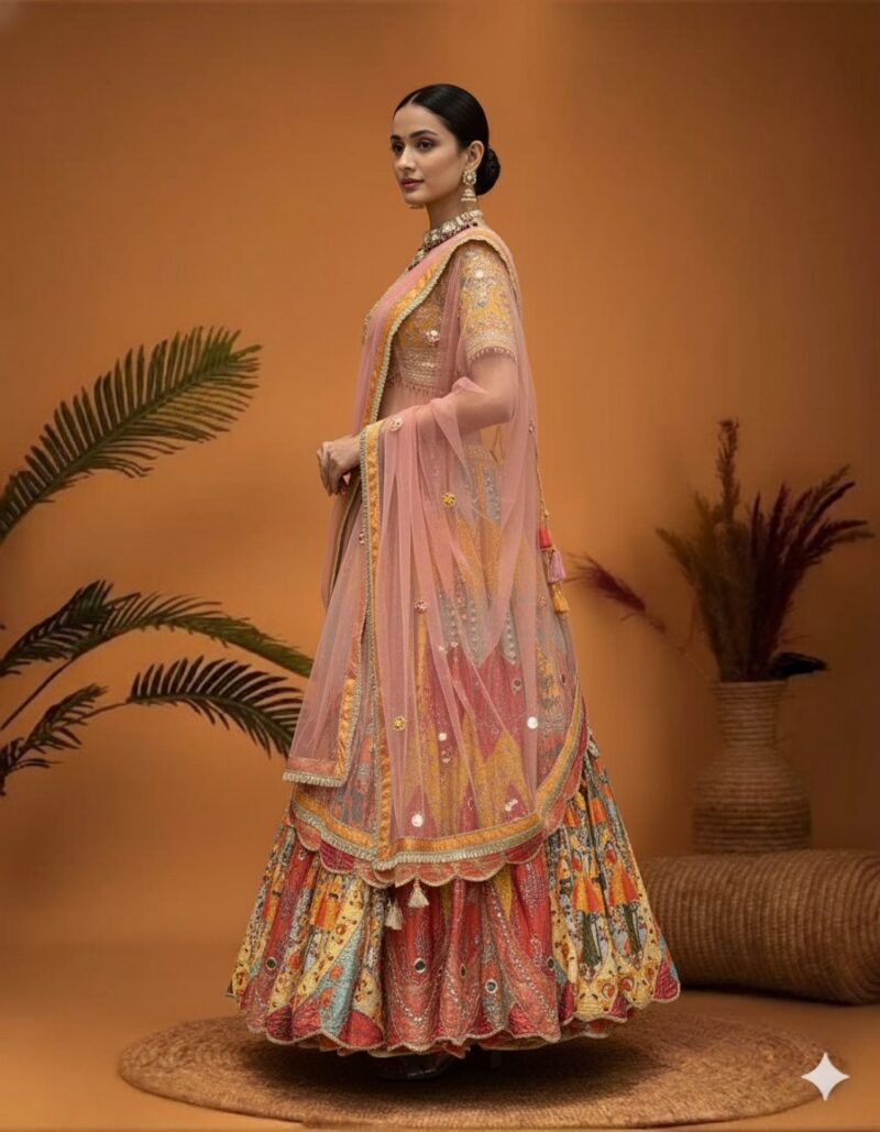 Pastel Festive Royal Lehenga