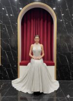 Silver Dream Halo Gown