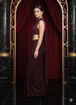 Wine Luxe Evening Drape