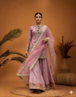 Blush Pink Sharara Set