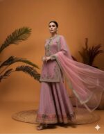 Blush Pink Sharara Set