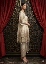 Ivory Grace Embroidered Suit Set