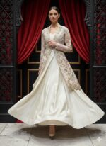 Ivory Ethereal Pearl Jacket Set