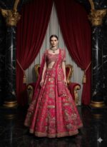 Rani Rose Zardozi Lehenga