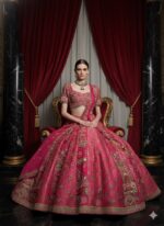 Rani Rose Zardozi Lehenga