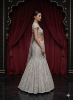 Whispering Silver Moonlight Lehenga