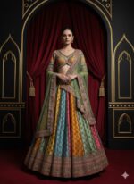 Festive Bloom Multicolour Lehenga