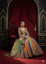 Festive Bloom Multicolour Lehenga