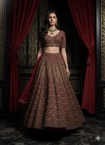 Ruby Radiance Eternal Bridal Lehenga