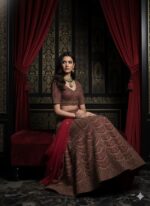 Ruby Radiance Eternal Bridal Lehenga