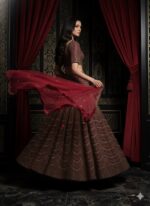Ruby Radiance Eternal Bridal Lehenga