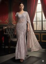 Twilight Lilac Grace Saree