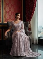 Twilight Lilac Grace Saree