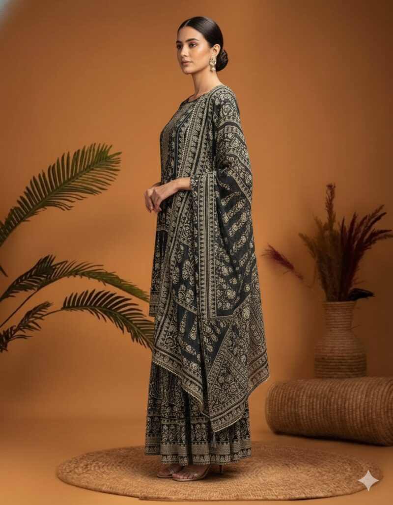 Midnight Muse Printed Suit