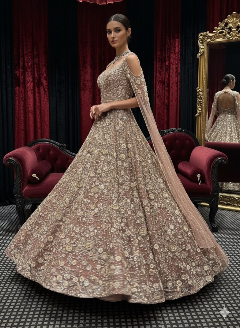 Crystal Rose Bridal Gown