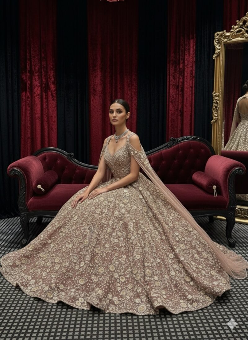 Crystal Rose Bridal Gown