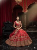 Royal Crimson Bridal Lehenga