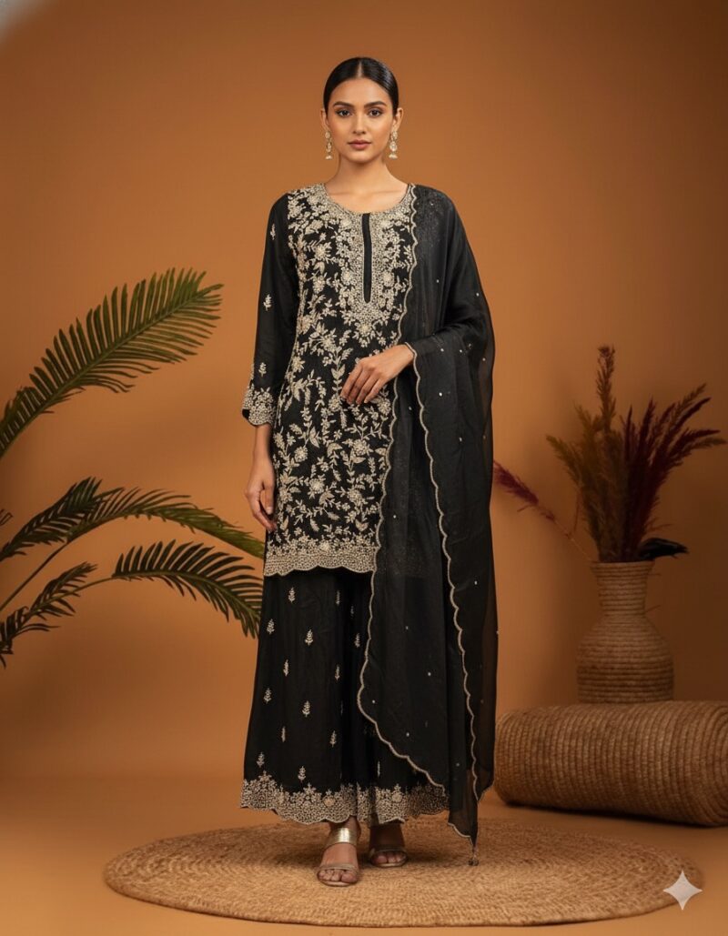 Timeless Black Elegance Suit