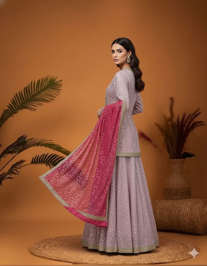 Lilac Royale Kurta Ensemble