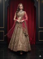 Opulent Gold Bridal Lehenga