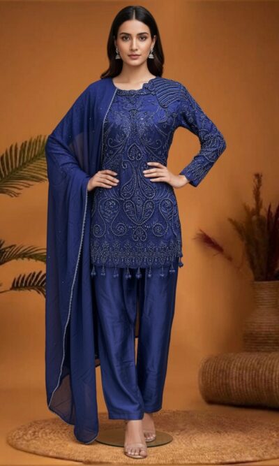 Blue Aura Charm Suit