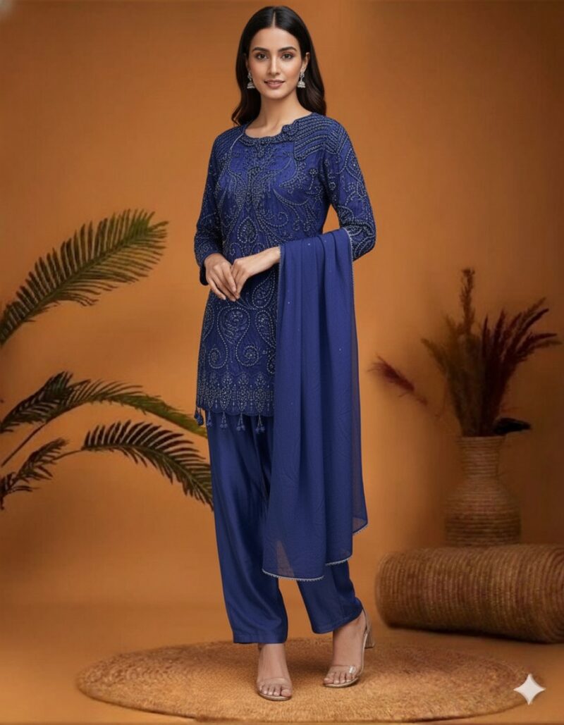 Blue Aura Charm Suit